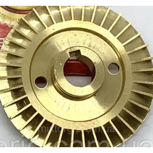 Дбайливе колесо (Крильчатка) WZ 250/QB60/APM37 латунь, шппонка d12 Польща!